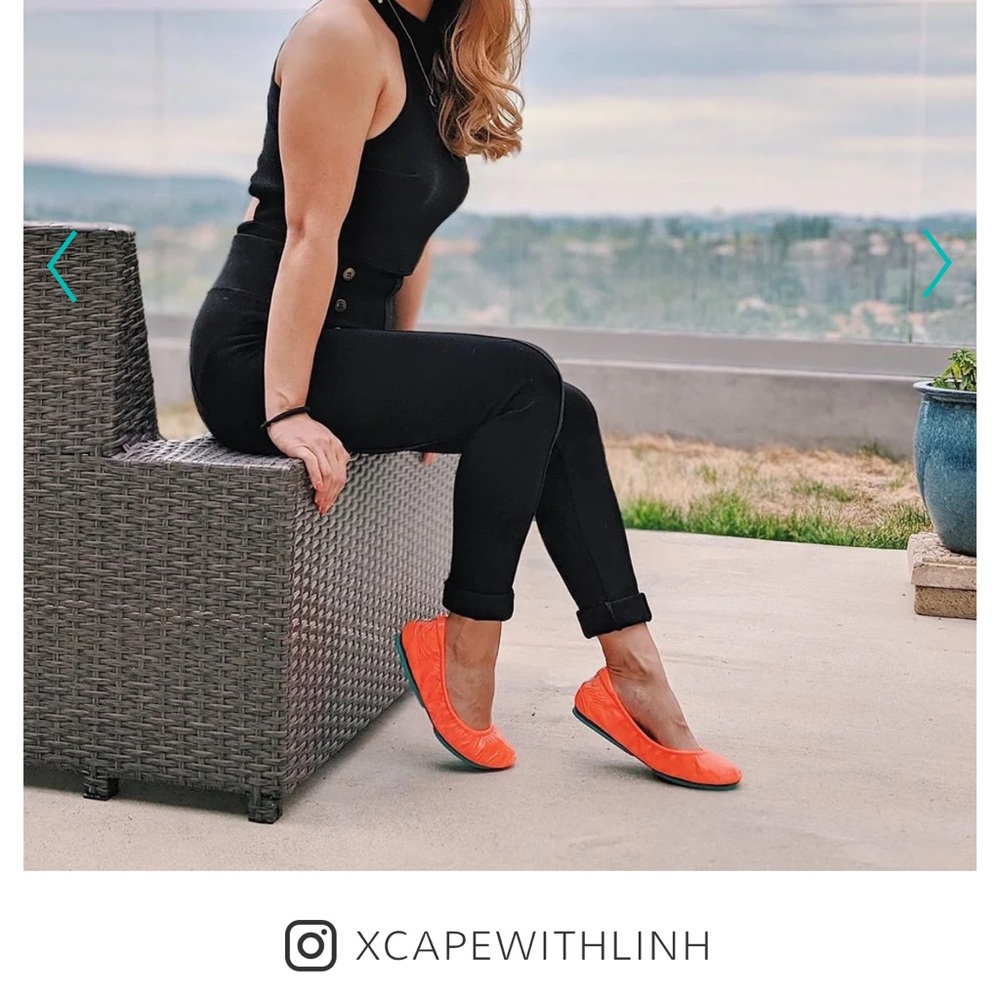Outrageous orange Tieks
